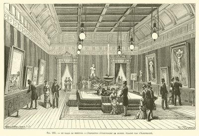 Le salon de peinture à l